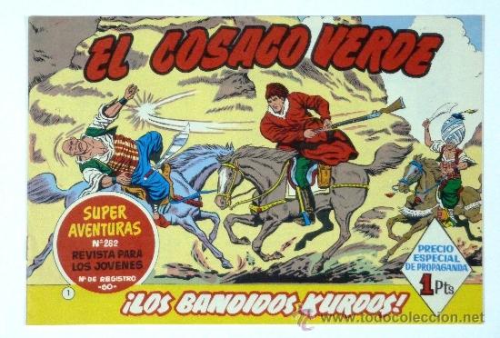 Tebeos: EL COSACO VERDE, N&ordm; 1, REEDICI&Oacute;N. - Foto 1