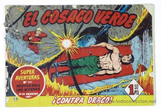 Tebeos: EL COSACO VERDE N&ordm; 24. ORIGINAL. - Foto 1
