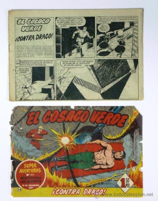 Tebeos: EL COSACO VERDE N&ordm; 24. ORIGINAL. - Foto 3