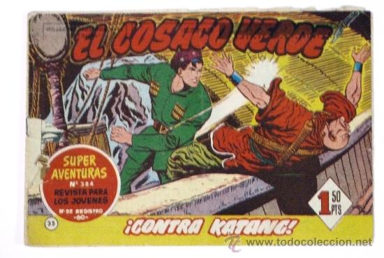 Tebeos: EL COSACO VERDE N&ordm; 35. ORIGINAL. - Foto 1