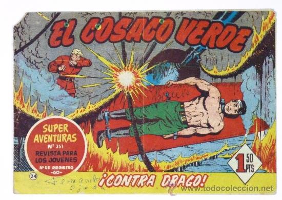 Tebeos: EL COSACO VERDE N&ordm; 24. ORIGINAL. - Foto 1