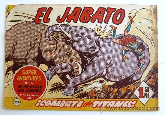 Tebeos: EL JABATO N&ordm; 229. ORIGINAL - Foto 1