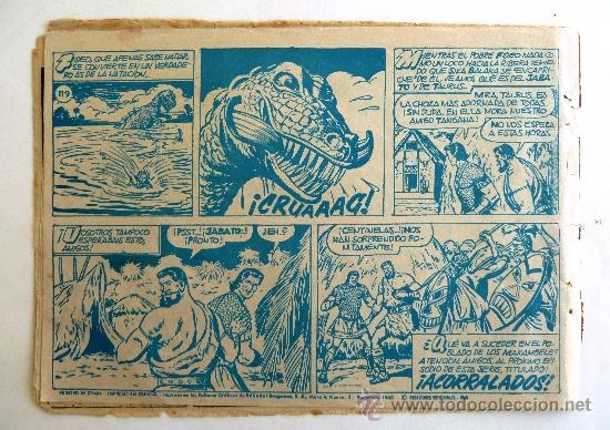 Tebeos: EL JABATO N&ordm; 119. ORIGINAL. - Foto 2
