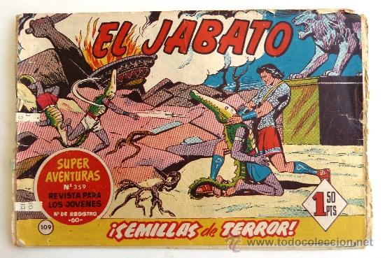Tebeos: EL JABATO N&ordm; 109. ORIGINAL. - Foto 1