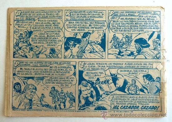 Tebeos: EL JABATO N&ordm; 115. ORIGINAL. - Foto 2