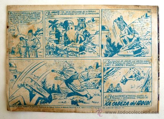 Tebeos: EL JABATO N&ordm; 218. ORIGINAL. - Foto 2