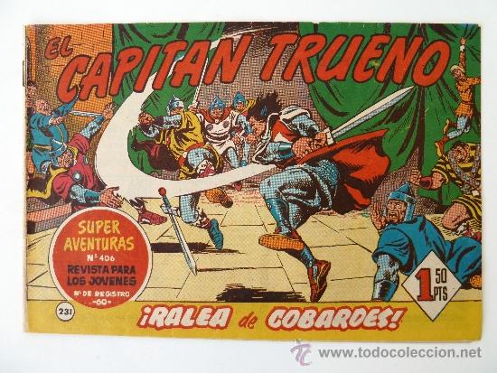 Tebeos: EL CAPITAN TRUENO N&ordm; 231. ORIGINAL - Foto 1