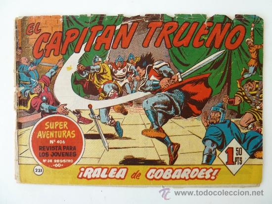 Tebeos: EL CAPITAN TRUENO N&ordm; 231. ORIGINAL - Foto 1