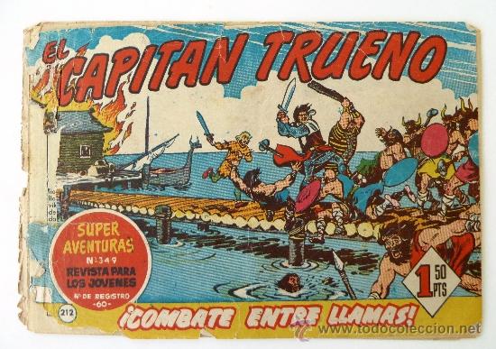 Tebeos: EL CAPITAN TRUENO N&ordm; 212. ORIGINAL - Foto 1