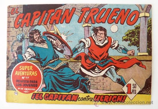 Tebeos: EL CAPITAN TRUENO N&ordm; 123. ORIGINAL - Foto 1