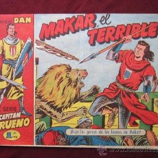 Tebeos: EL CAPITÁN TRUENO Nº 47. MAKAR, EL TERRIBLE. ED. BRUGUERA ORIGINAL, 1957. COLECCIÓN DAN. MBE 