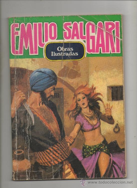 Tebeos: OBRAS ILUSTRADAS N&ordm; 4 - EMILIO SALGARI -A7 - Foto 1