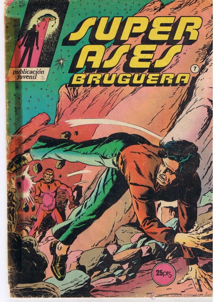 Tebeos: SUPER ASES BRUGUERA NUMERO 7 - Foto 1