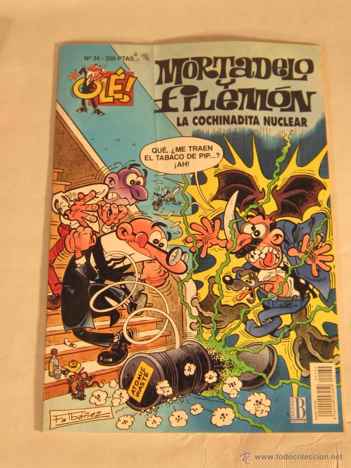 Tebeos: OLE N&ordm;34 MORTADELO Y FILEMON - Foto 1
