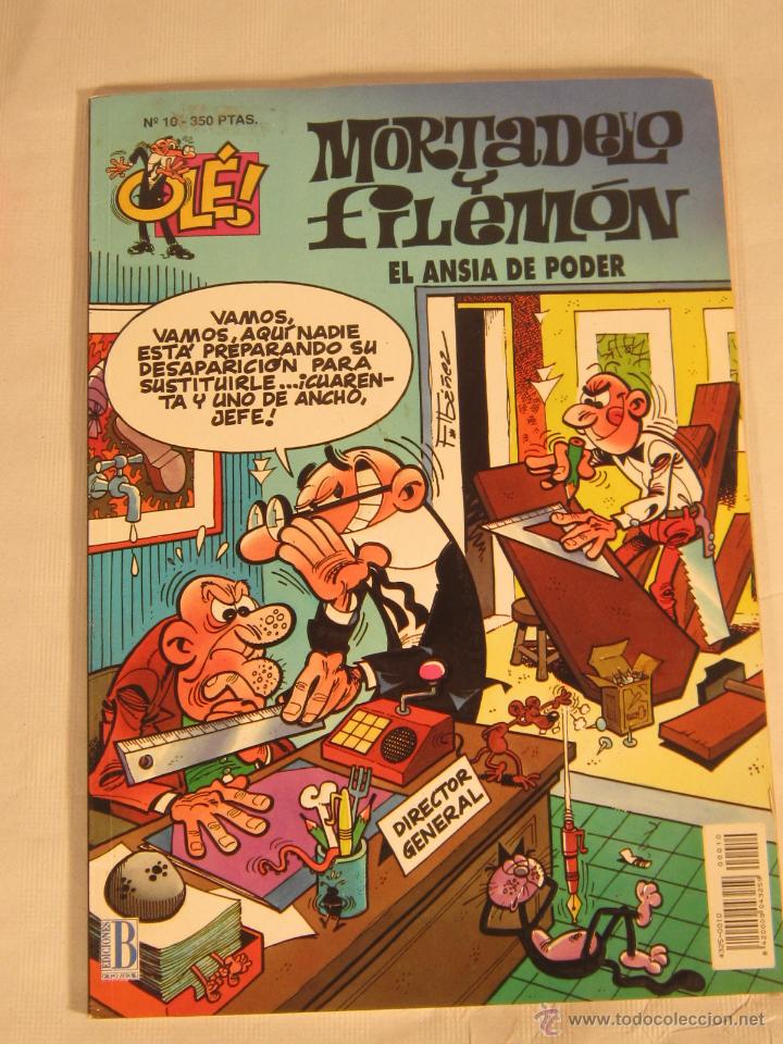 Tebeos: OLE N&ordm; 10 MORTADELO Y FILEMON - Foto 1