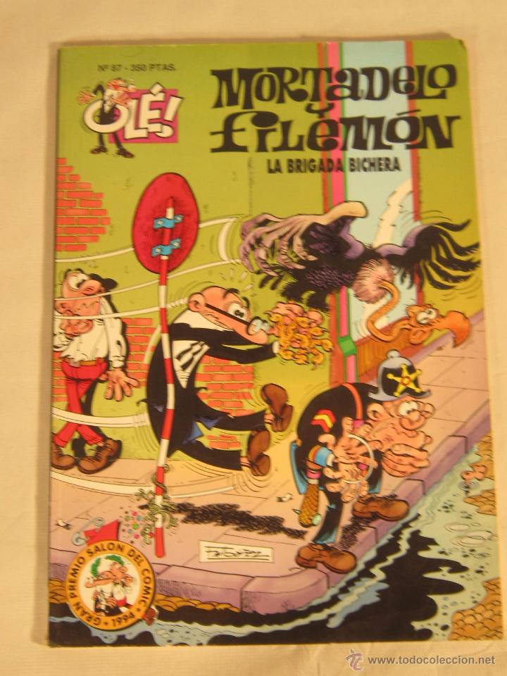 Tebeos: OLE N&ordm;87 MORTADELO Y FILEMON - Foto 1