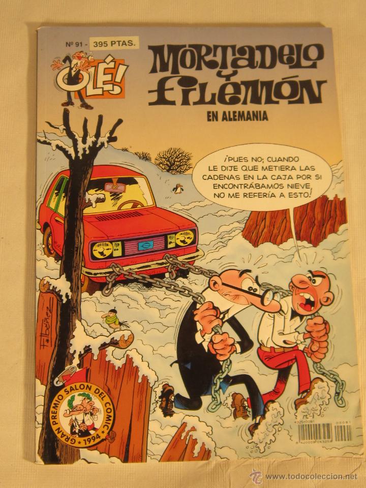 Tebeos: OLE N&ordm;91 MORTADELO Y FILEMON - Foto 1