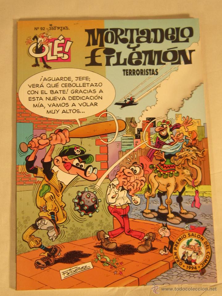 Tebeos: OLE N&ordm;92 MORTADELO Y FILEMON - Foto 1