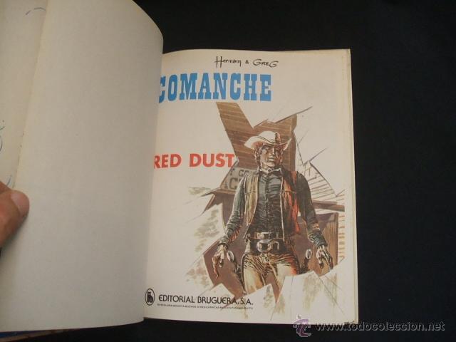 Tebeos: COMANCHE - RED DUST - JET BRUGUERA - - Foto 2