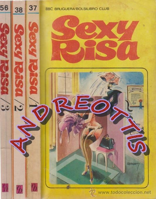 Tebeos: SEXY RISA, COLECCION COMPLETA, EDITORIAL BRUGUERA 1976, SERIE BOLSILIBRO CLUB 37-38-56