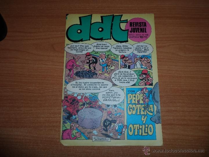 Tebeos: DDT N&ordm; 416 ED. BRUGUERA 3&ordf; EPOCA - Foto 1