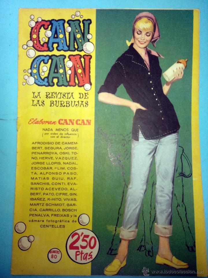 BDs: CAN CAN LA REVISTA DE LAS BURBUJAS N&ordm; 80 EDITORIAL BRUGUERA