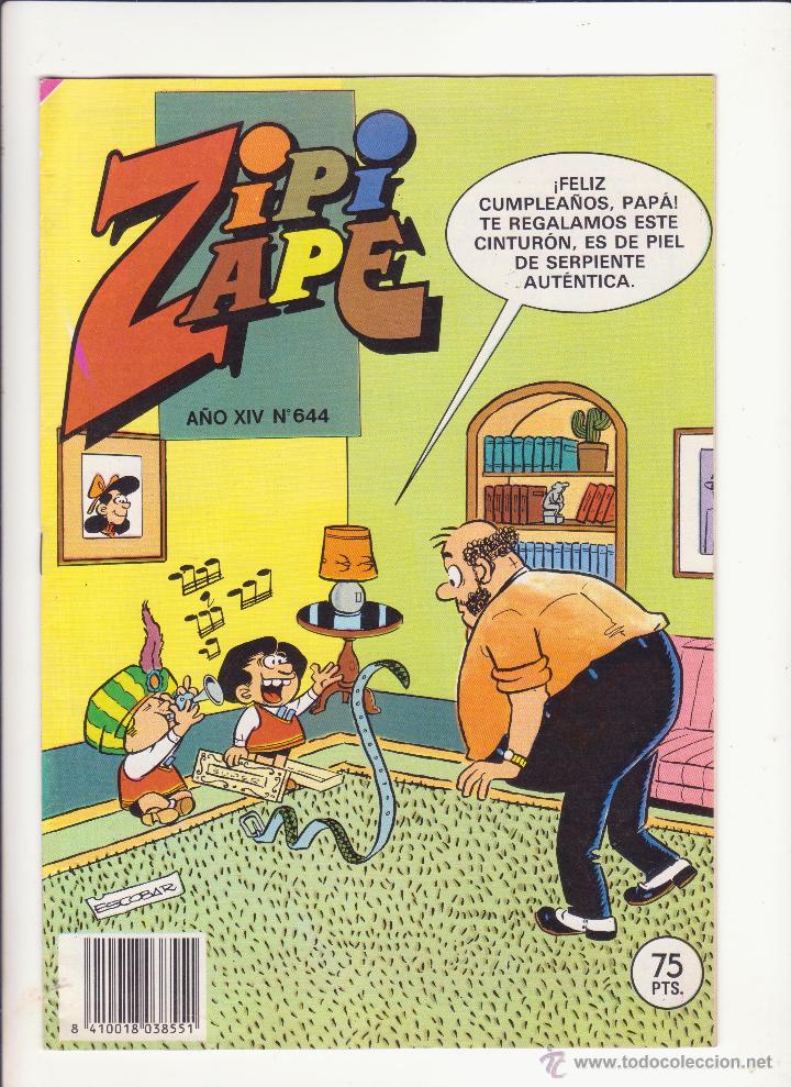 Tebeos: zipi y zape n&ordm; 644 - Foto 1