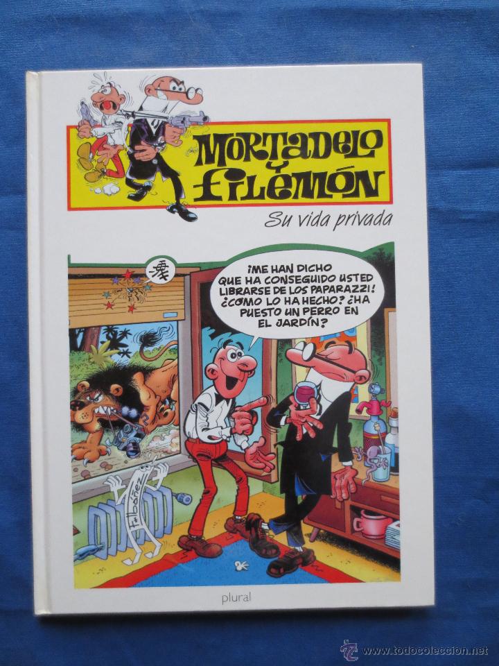 Tebeos: MORTADELO Y FILEM&Oacute;N / SU VIDA PRIVADA / PLURAL - Foto 1