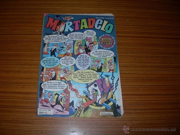 Tebeos: MORTADELO N&ordm; 418 DE BRUGUERA - Foto 1