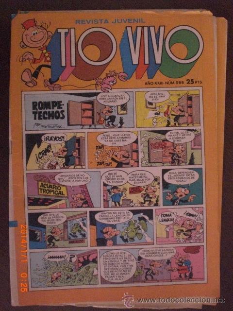 Tebeos: TIO VIVO N&ordm; 986 - Foto 1