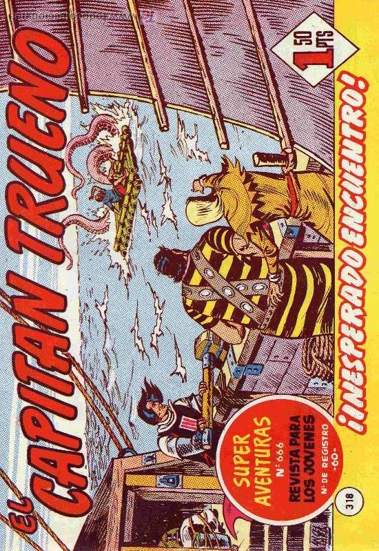 Tebeos: capitan trueno n&ordm; 318 original - Foto 1