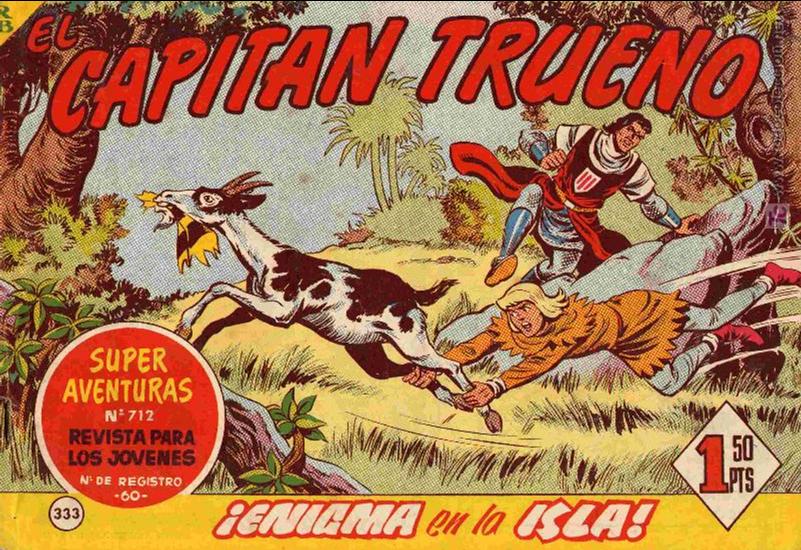 Tebeos: capitan trueno n&ordm; 333 original - Foto 1