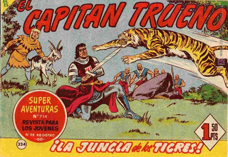 Tebeos: capitan trueno n&ordm;334 original - Foto 1