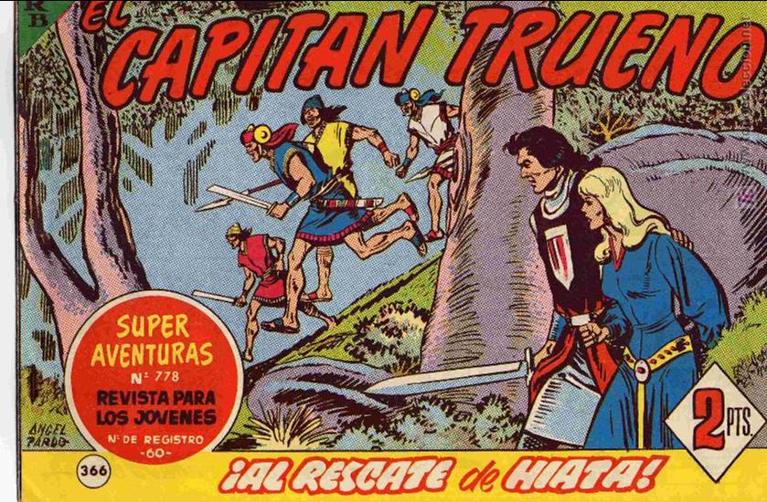 Tebeos: capitan trueno n&ordm; 366 original - Foto 1