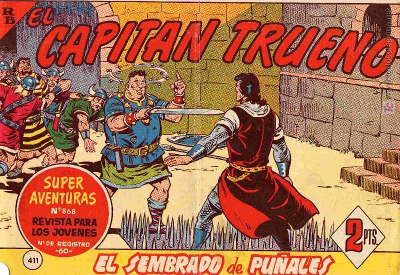 Tebeos: capitan trueno n&ordm; 411 original - Foto 1