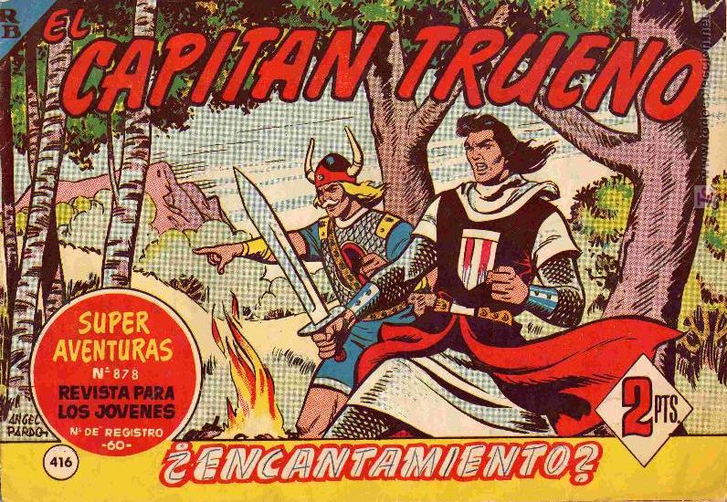 Tebeos: capitan trueno n&ordm; 416 original - Foto 1