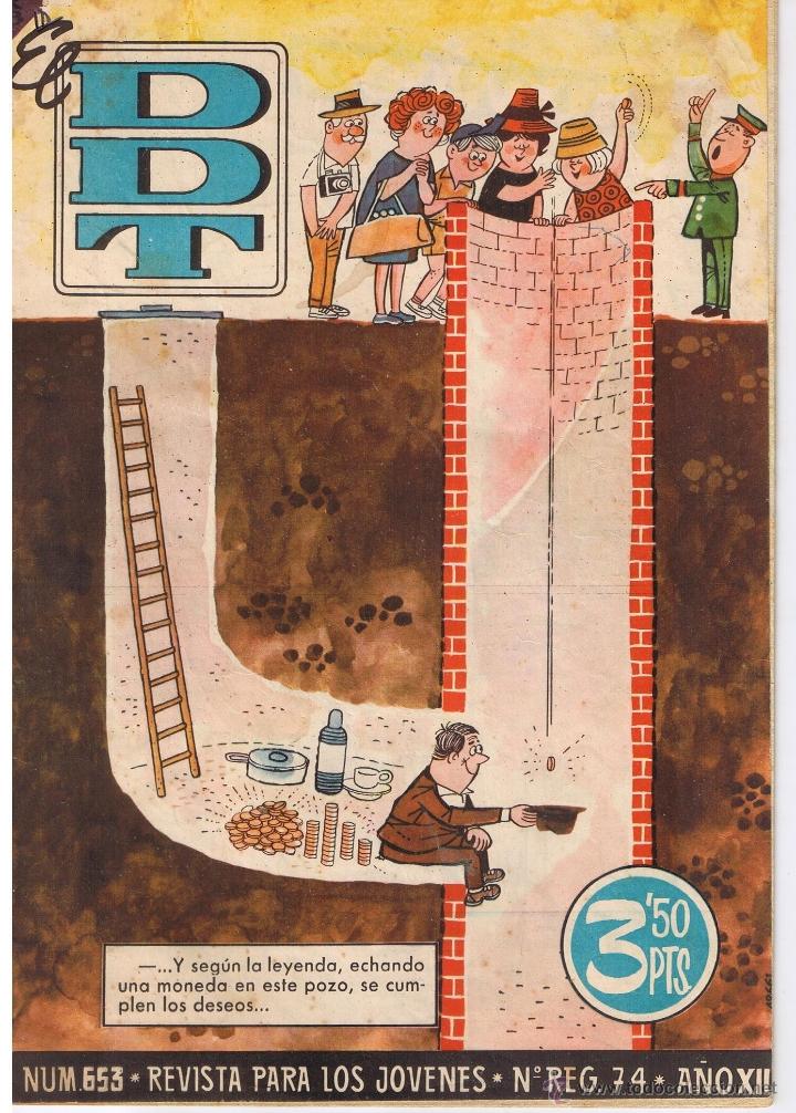Tebeos: DDT. NUMERO 653. BRUGUERA - Foto 1