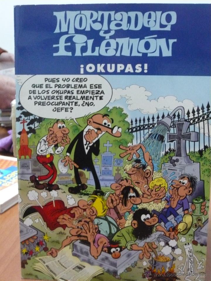 Tebeos: MORTADELO Y FILEMON. ED.B,SA.2003 &iexcl;OKUPAS! - Foto 1