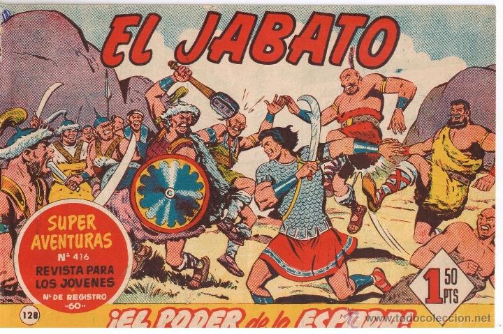 Tebeos: EL JABATO. NUMERO 128. &iexcl;EL PODER DE LA ESPADA!. BRUGUERA - Foto 1