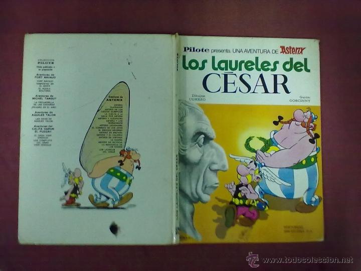 Tebeos: LOS LAURELES DEL CESAR ASTERIX COLECCION PILOTE BRUGUERA 1972
