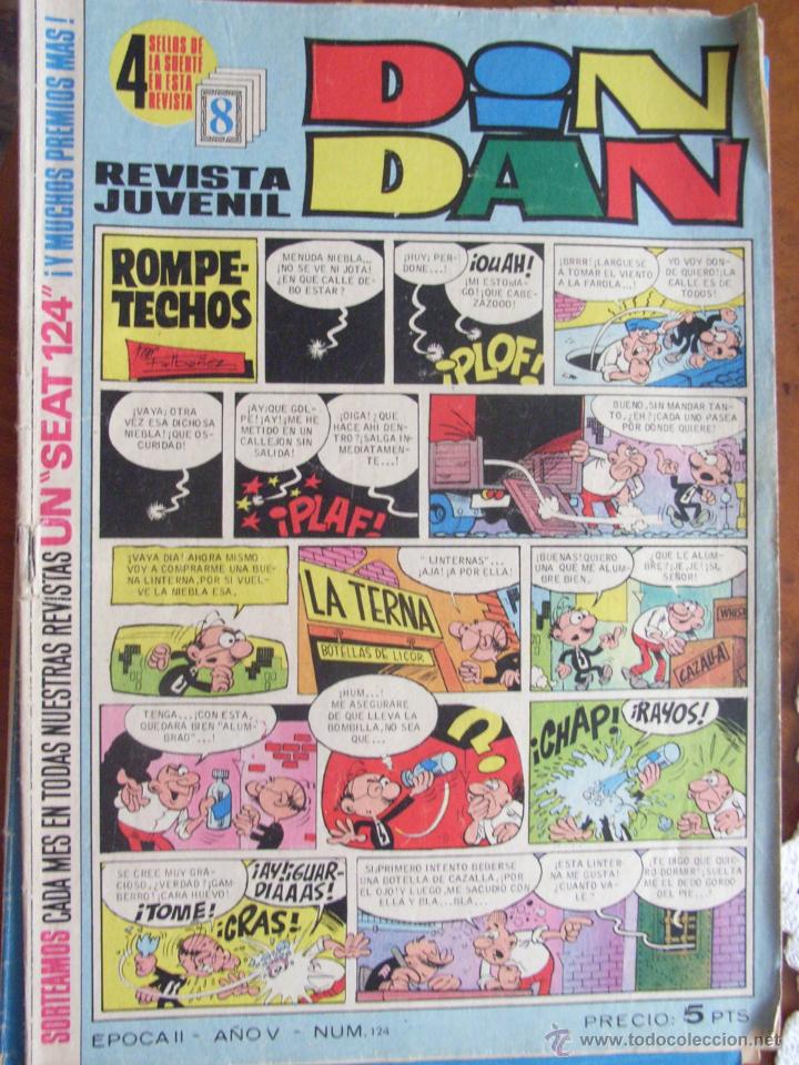 Tebeos: DIN DAN N&ordm; 124,  29-6-1970 - Foto 1