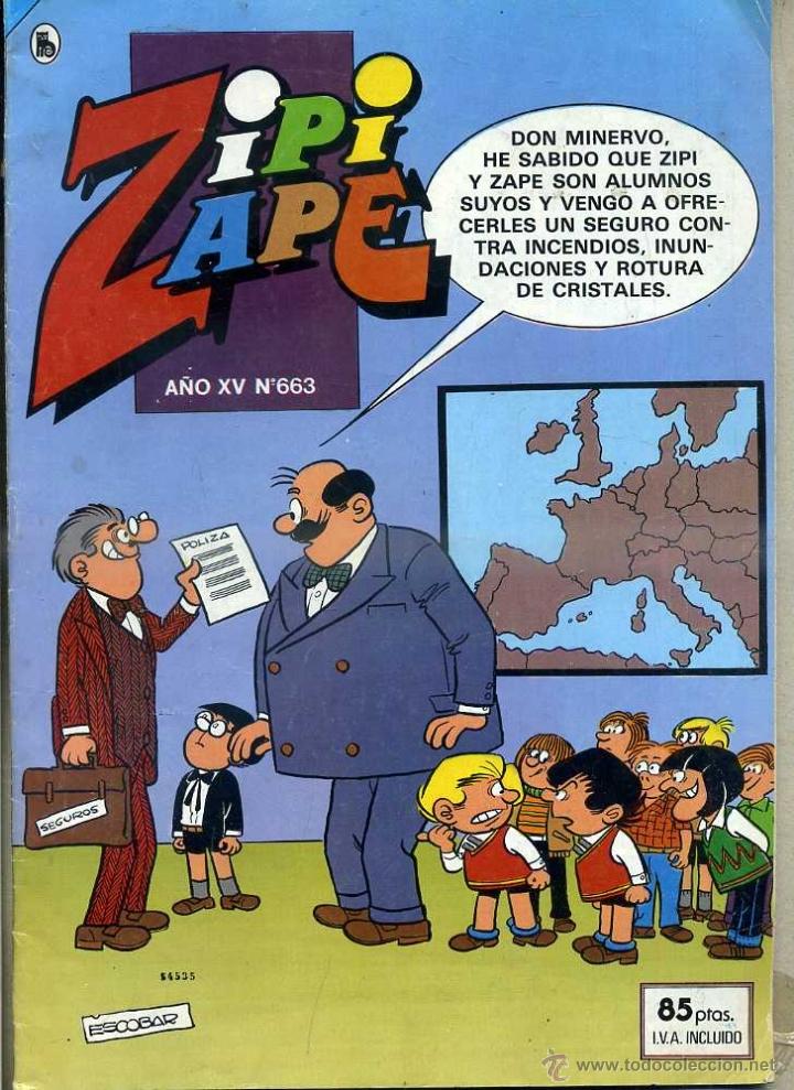 Tebeos: ZIPI ZAPE N&ordm; 663 (1986) - Foto 1