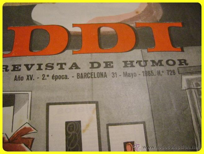 Tebeos: Tebeo DDT n&ordm; 726, de 1965 - Foto 1