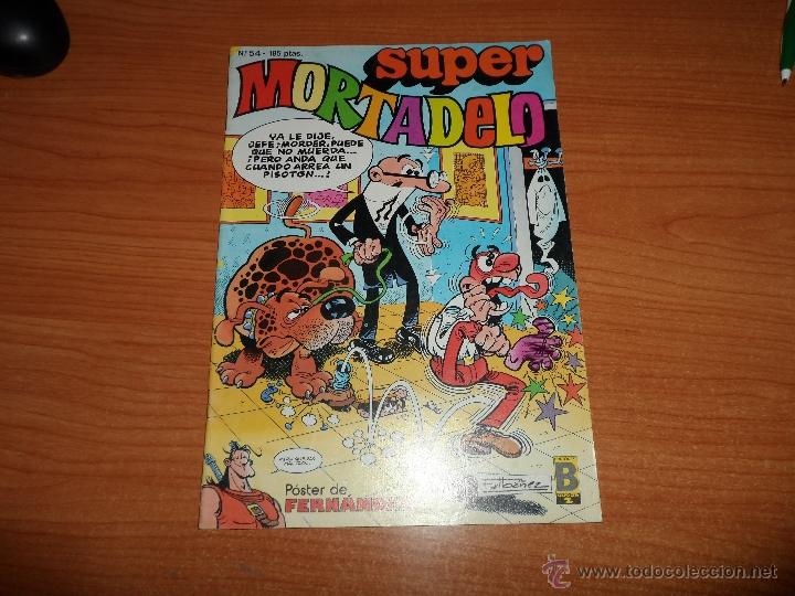 Tebeos: SUPER MORTADELO N&ordm;  54 - EDICIONES B - Foto 1