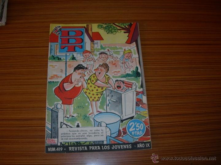 Tebeos: EL DDT N&ordm; 419 DE BRUGUERA - Foto 1