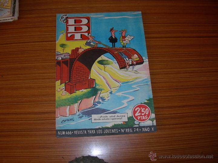 Tebeos: EL DDT N&ordm; 466 DE BRUGUERA - Foto 1