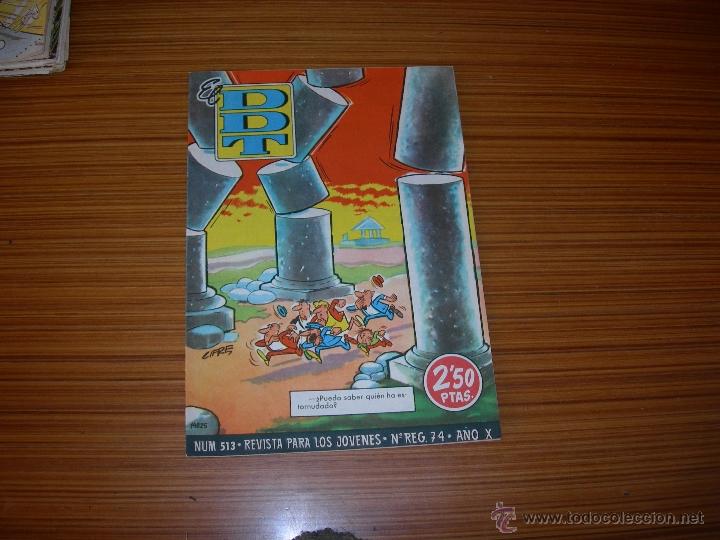Tebeos: EL DDT N&ordm; 513  DE BRUGUERA - Foto 1