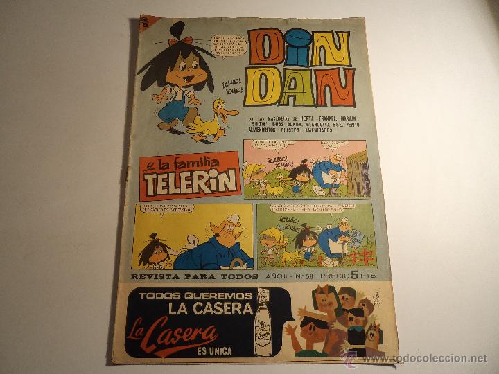 Tebeos: Din Dan. n&ordm; 68. Bruguera (av-4) - Foto 1