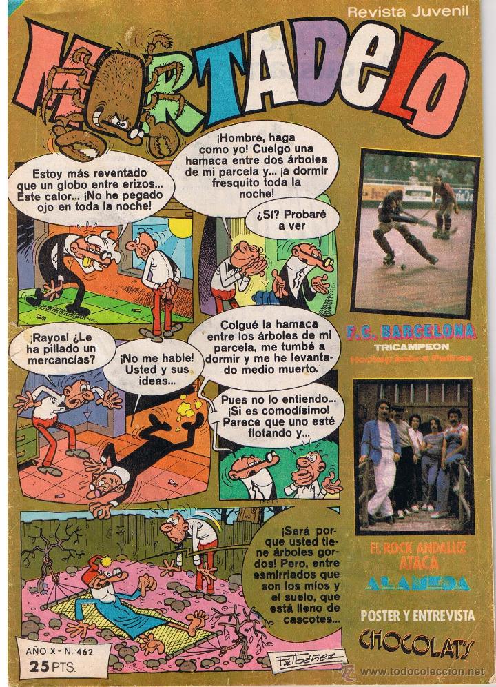 Tebeos: MORTADELO. NUMERO 462. BRUGUERA - Foto 1