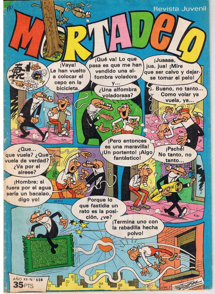 Tebeos: MORTADELO. N&ordm; 528. BRUGUERA - Foto 1